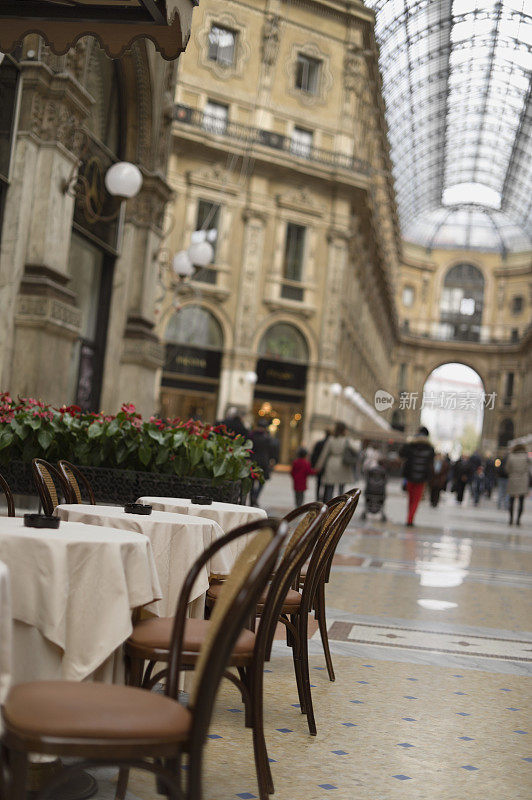 Vittorio Emanuele画廊，米兰，意大利